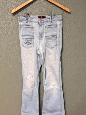 7 For All Mankind Women's Blue Jeans